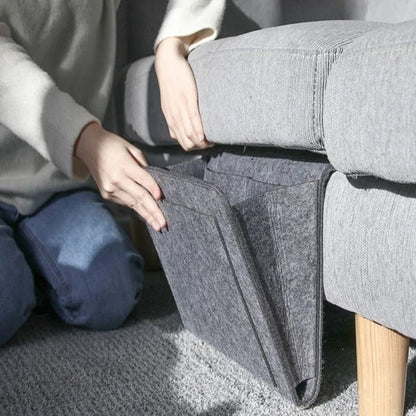 Felt Bedside Hanging Storage Organizer For Dorm Sofa And Bedroom Essentials 2