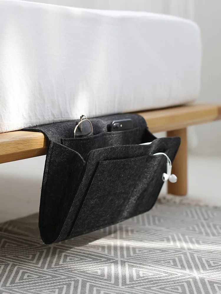 Felt Bedside Hanging Storage Organizer For Dorm Sofa And Bedroom Essentials 4