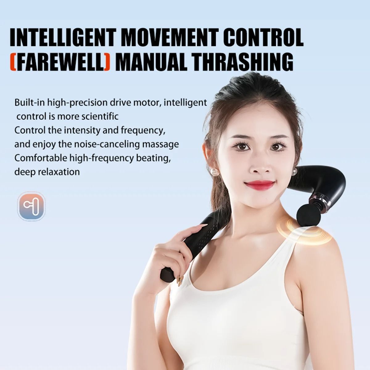 Electric Handheld Fascia Gun Massager For Muscle Recovery And Body Relaxation With Trigger Point Th 1