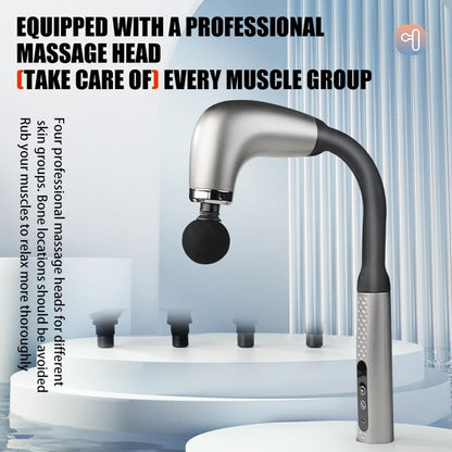Electric Handheld Fascia Gun Massager For Muscle Recovery And Body Relaxation With Trigger Point Th 2