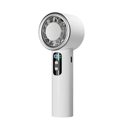 Portable Turbo Mini Fan With Ice Compress Function And Adjustable 3 Speed Settings For Personal Coo 6