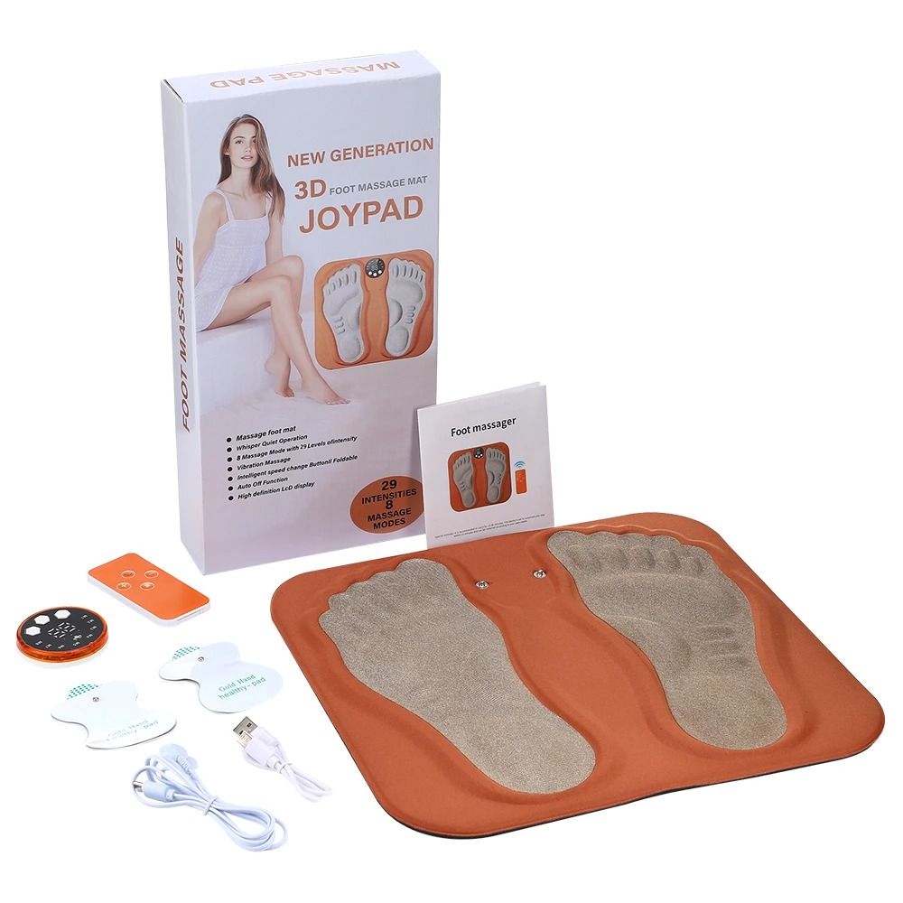 3D Smart Foot Massage Pad With RF Remote And 8 Modes For Muscle Relaxation And Circulation Support 6