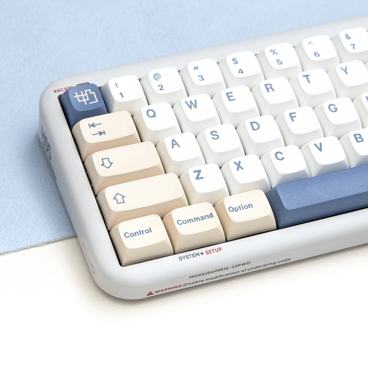 XDA Cherry OEM MOG Soy Milk PBT Keycaps For Mechanical Keyboards With 68 75 82 98 104 Layout Compat 2