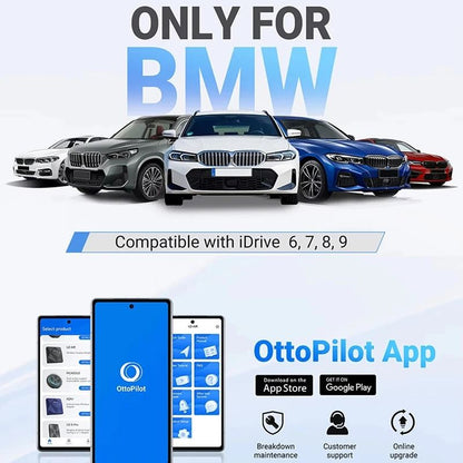 OTTOCAST I3 CarPlay AI Box With Android 13 Wireless Adapter And Video Streaming Support For BMW MG  4