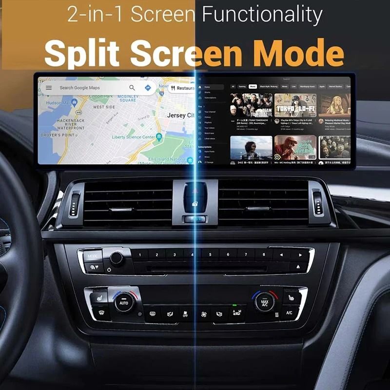 OTTOCAST I3 CarPlay AI Box With Android 13 Wireless Adapter And Video Streaming Support For BMW MG  5
