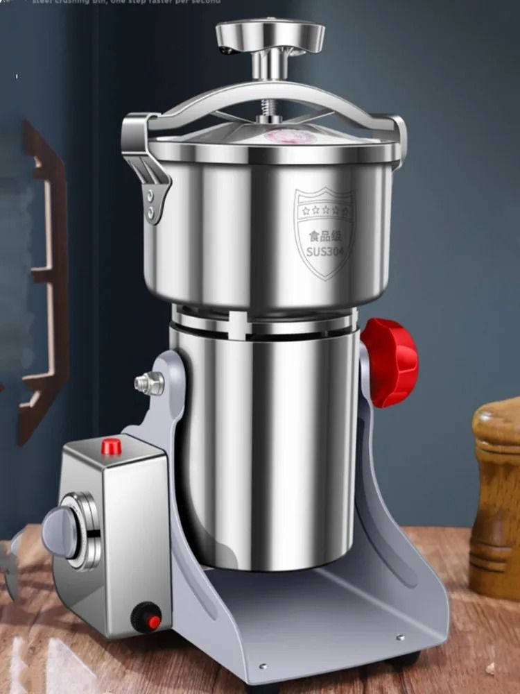 220V Electric Grain And Spice Grinder Mill For Coffee Herbs Cereals And Flour Powder Crushing At Ho 1