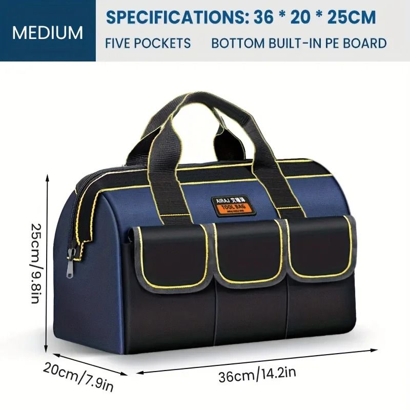 AIRAJ Multifunctional Tool Bags Oxford Cloth Waterproof Electrician Storage Organizer 6