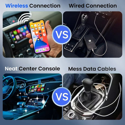 Carlinkit Mini 5 And 5 Pro Wireless Carplay Android Auto Adapter For Car Smart System Upgrade With  3