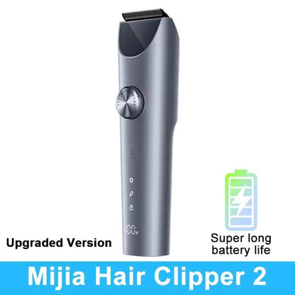 XIAOMI Mijia Hair Clipper 2  Wireless Hair Trimmer For Men With Precision Sideburn Shaver 7