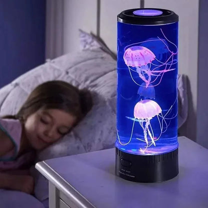 Simulated Jellyfish LED Aquarium Night Light For Bedroom Home Decor And Relaxation Ambiance 4