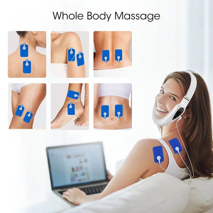 Rechargeable VFace Massager  Portable Facial Lifting  Skin Tightening Device With LED Display 4