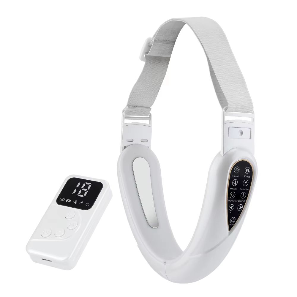 Rechargeable VFace Massager  Portable Facial Lifting  Skin Tightening Device With LED Display 7