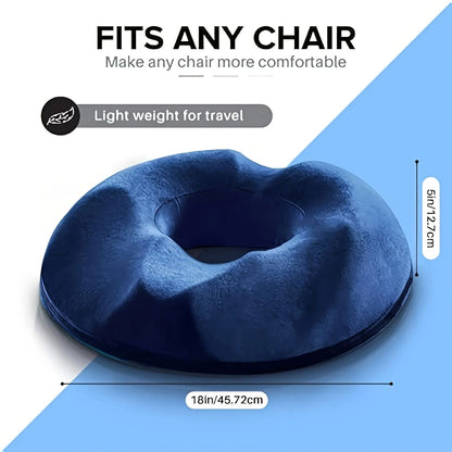 Orthopedic Memory Foam Donut Pillow For Tailbone And Hemorrhoid Relief Seat Cushion For Office Or P 4