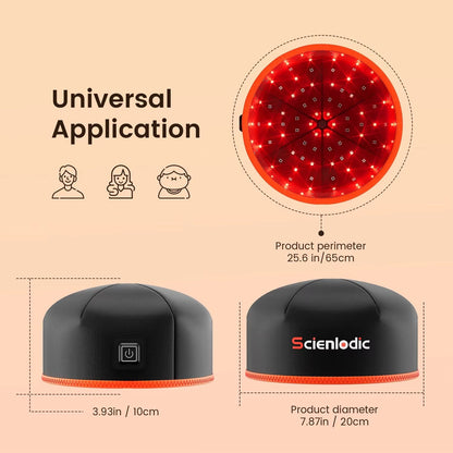 Red Light Therapy Hair Growth Cap  660nm LED Haircare Device To Stimulate Follicles And Promote Thi 5