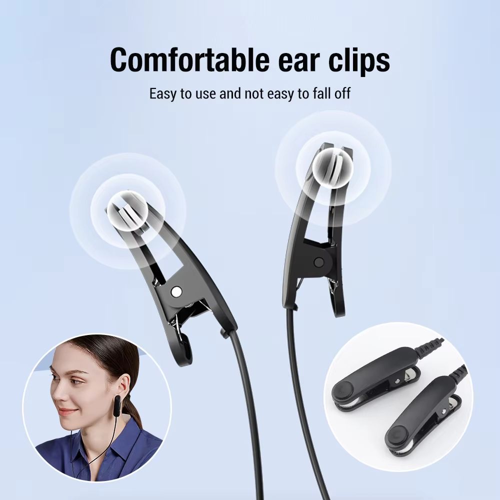 CES Ear Clip Sleep Aid Device  Natural Insomnia And Anxiety Relief With Microcurrent Therapy For De 4