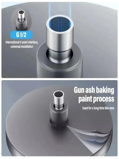 230mm Large Rainfall Shower Head With 6 Spray Modes And Supercharged High Pressure Output For Bathr 4