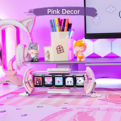 Divoom Times Gate Pixel Art Digital Clock For Gamers With Informative Display And Social Media Anim 5
