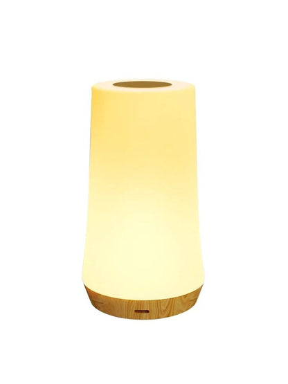 Rechargeable RGB LED Night Light Table Lamp With Remote Control And Touch Sensor For Bedside Or Hom 5