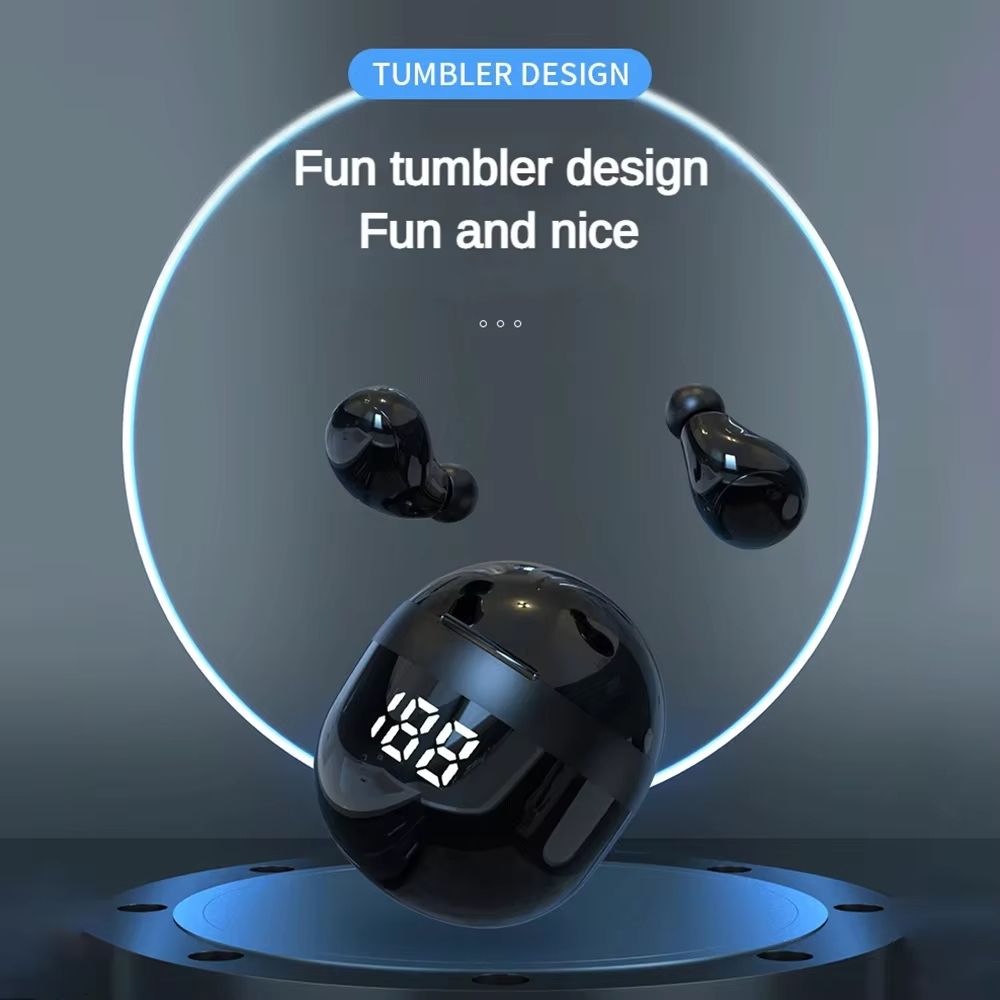 SK18 Mini Invisible Bluetooth 53 Headphones  Noise Cancelling Sleeping Earbuds With Mic And Deep Ba 5