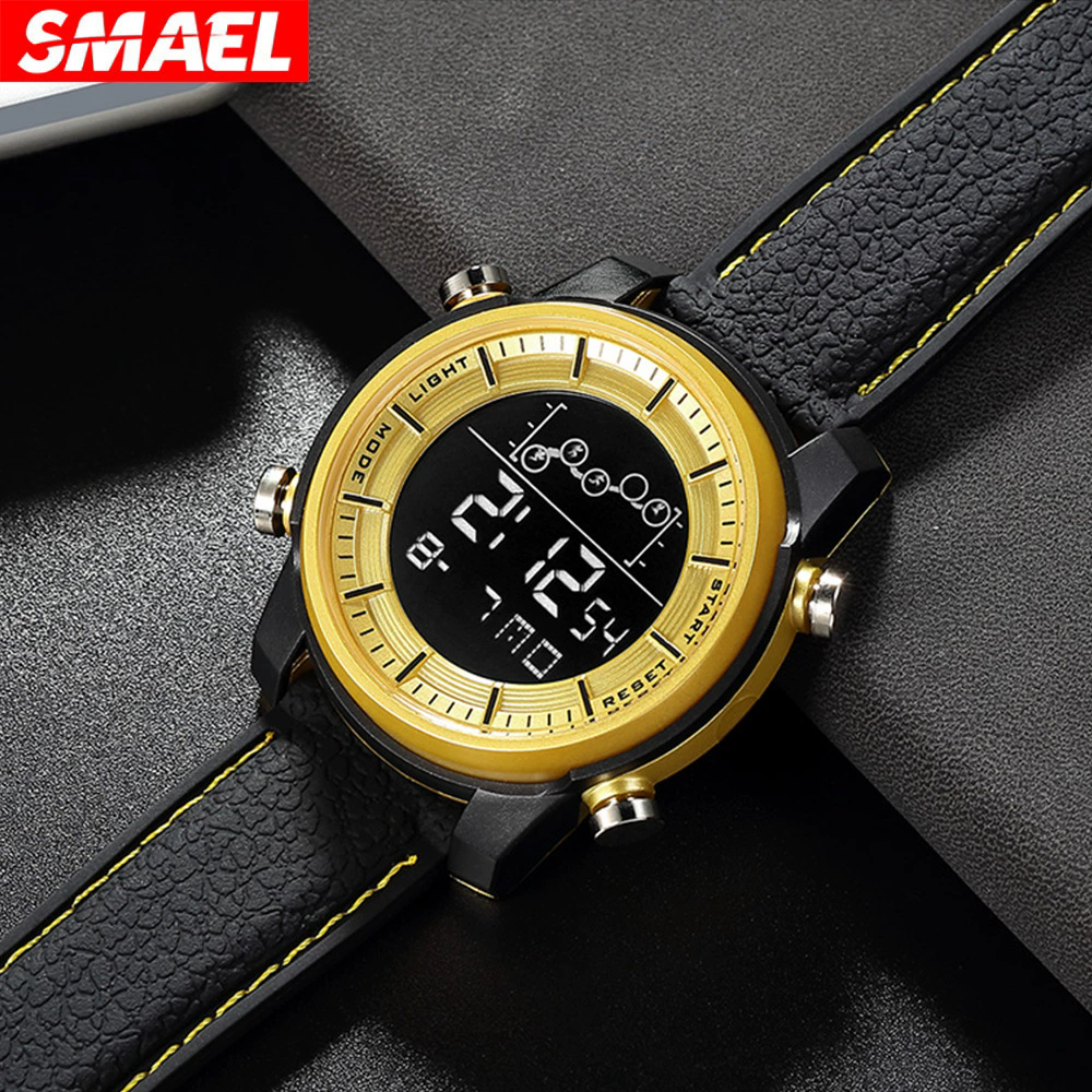 Electronic Wrist Watch Men and Women, Sports Digital Clock, Luminous Calendar Watch for Teenagers