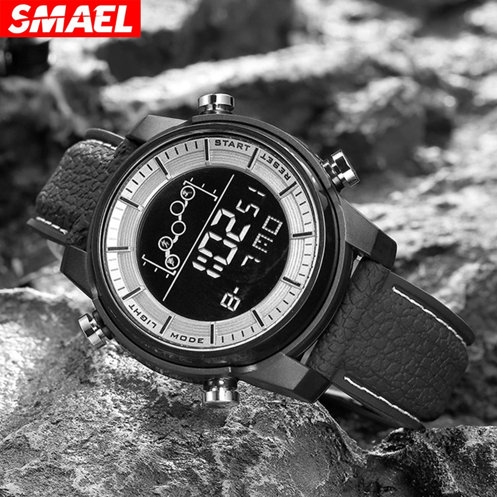 Electronic Wrist Watch Men and Women, Sports Digital Clock, Luminous Calendar Watch for Teenagers
