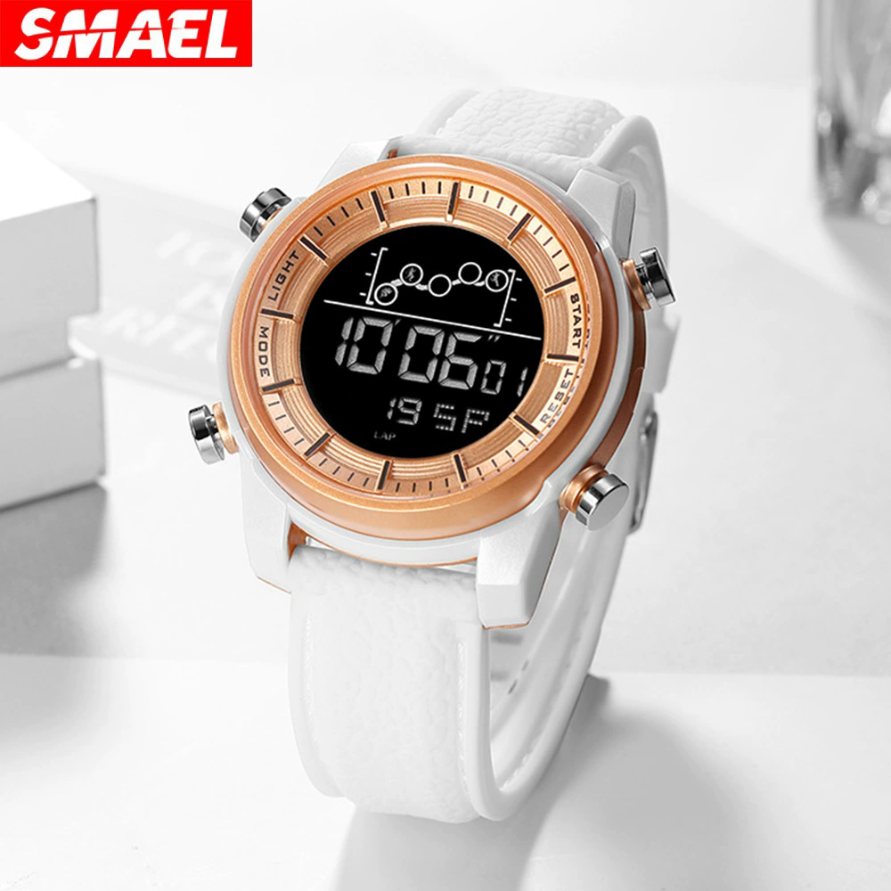 Electronic Wrist Watch Men and Women, Sports Digital Clock, Luminous Calendar Watch for Teenagers