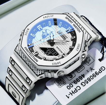 LED Polygon Electronics Watch, Trend Special Design, Waterproof Sport Digital Top Brand Fashion Relogios Masculino
