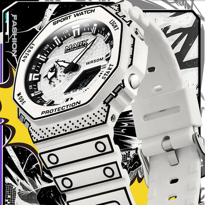 LED Polygon Electronics Watch, Trend Special Design, Waterproof Sport Digital Top Brand Fashion Relogios Masculino