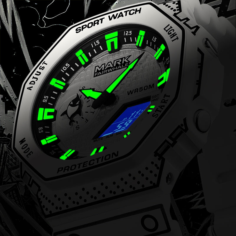 LED Polygon Electronics Watch, Trend Special Design, Waterproof Sport Digital Top Brand Fashion Relogios Masculino