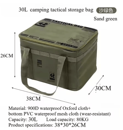 Outdoor Foldable Waterproof Storage Box Large Capacity Portable Gear Organizer 2