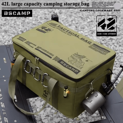 Outdoor Foldable Waterproof Storage Box Large Capacity Portable Gear Organizer 1