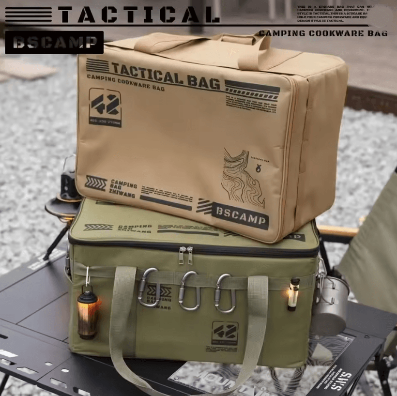 Outdoor Foldable Waterproof Storage Box Large Capacity Portable Gear Organizer