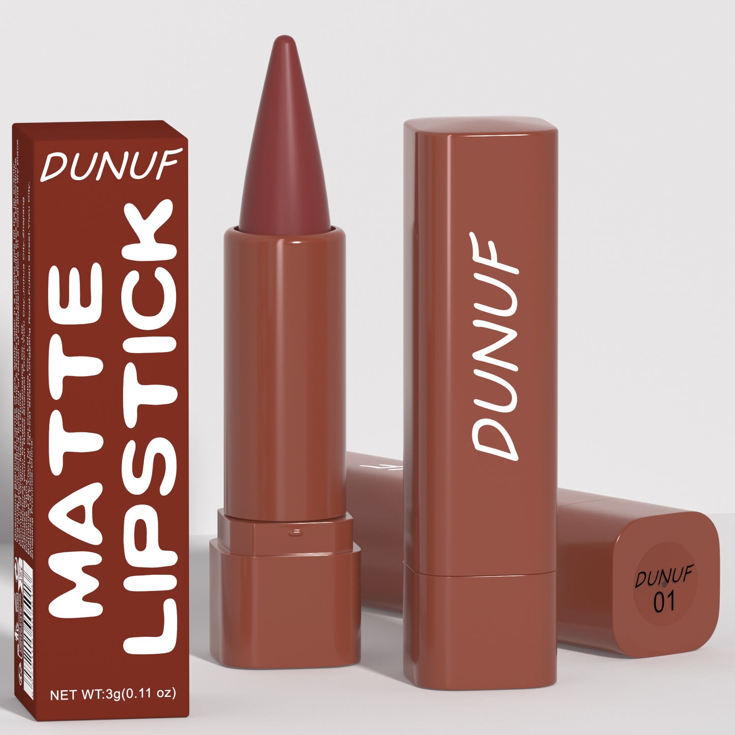 Gradient Lip Liner Pen with Matte Velvet Finish, Smooth Application Lipstick, Precise Tapered Tip, Long-Lasting Wear