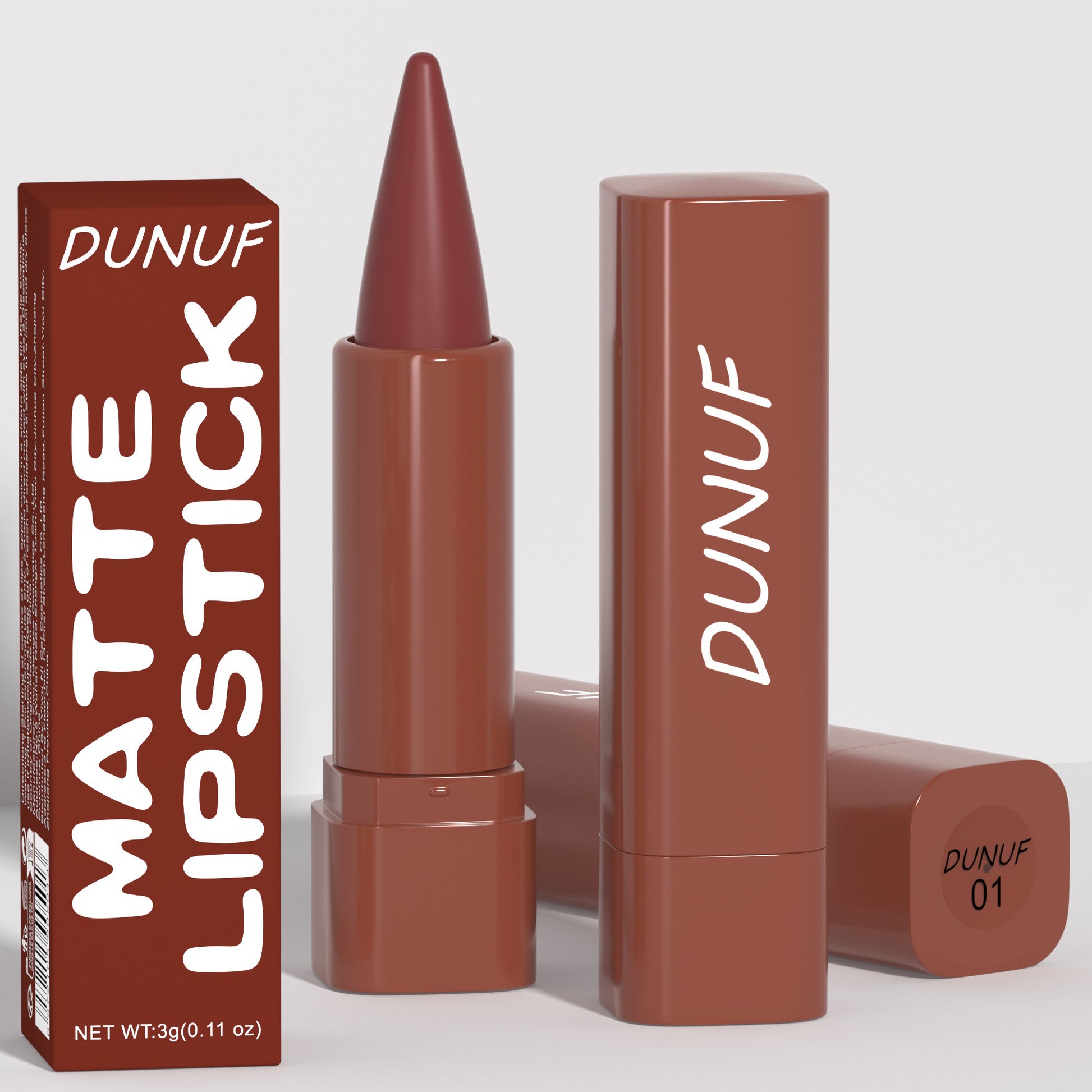 Gradient Lip Liner Pen with Matte Velvet Finish, Smooth Application Lipstick, Precise Tapered Tip, Long-Lasting Wear