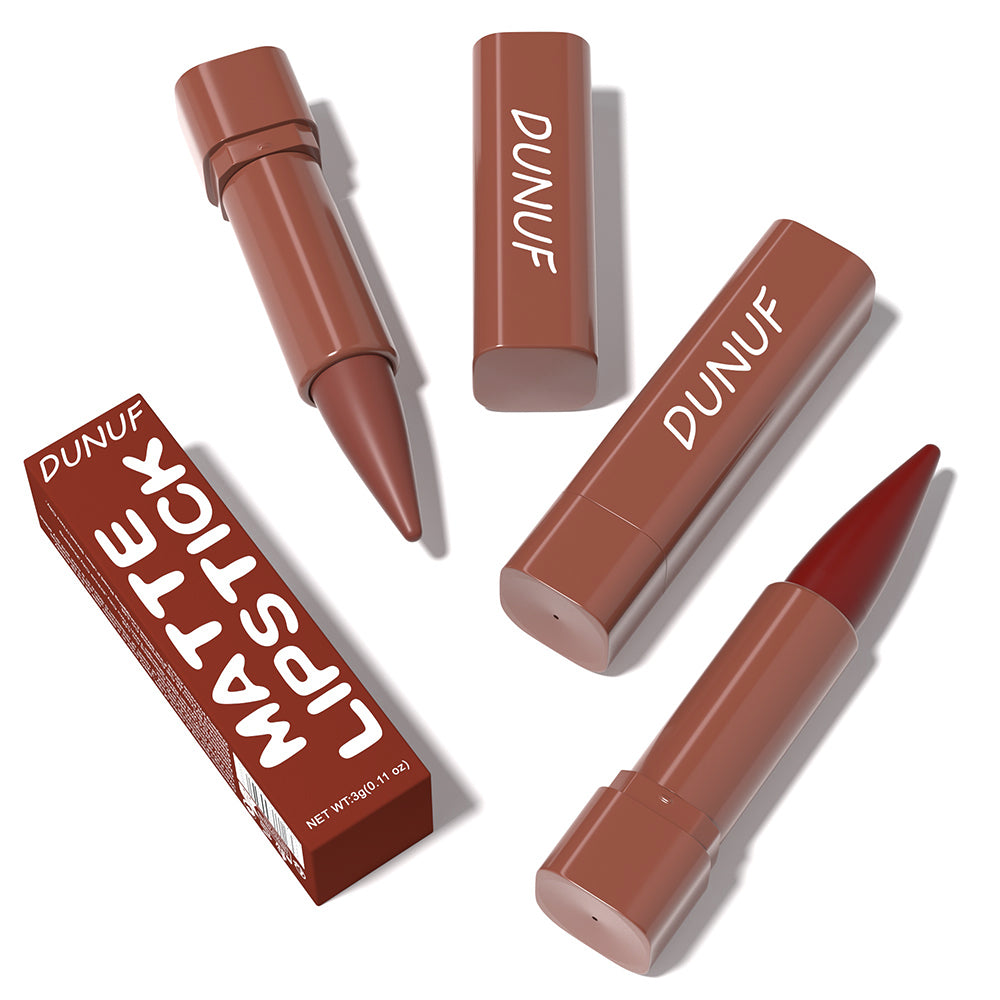 Gradient Lip Liner Pen with Matte Velvet Finish, Smooth Application Lipstick, Precise Tapered Tip, Long-Lasting Wear