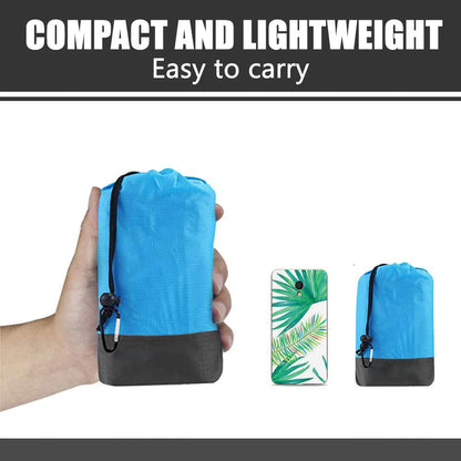 Fashion No Sand Beach Towels Mat Anti Sand Beach Blanket Oversized Pocket Picnic  Camping Windproof 4