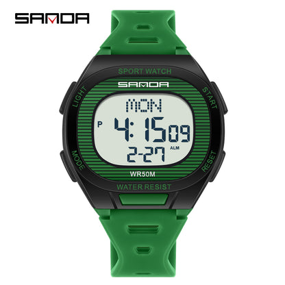 Luxury Digital Watch for Men and Women, LED Waterproof Sports Watch, Multifunctional Military Style