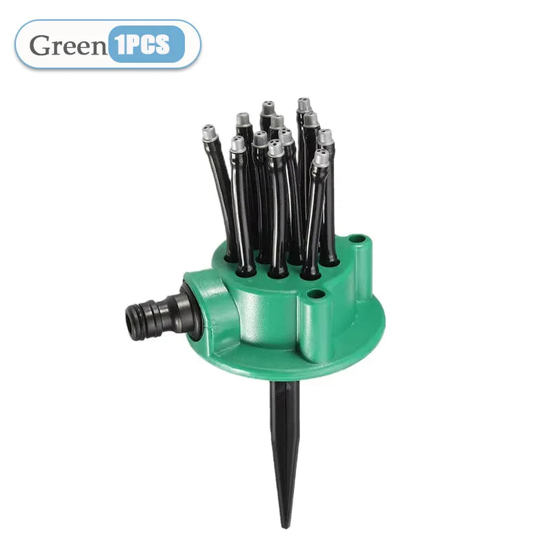 360 Degree Automatic Garden Sprinkler Lawn Rotary Nozzle With Wide Coverage WaterSaving Irrigation  5