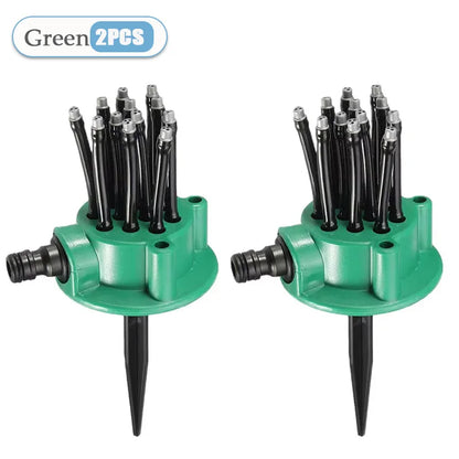 360 Degree Automatic Garden Sprinkler Lawn Rotary Nozzle With Wide Coverage WaterSaving Irrigation  6