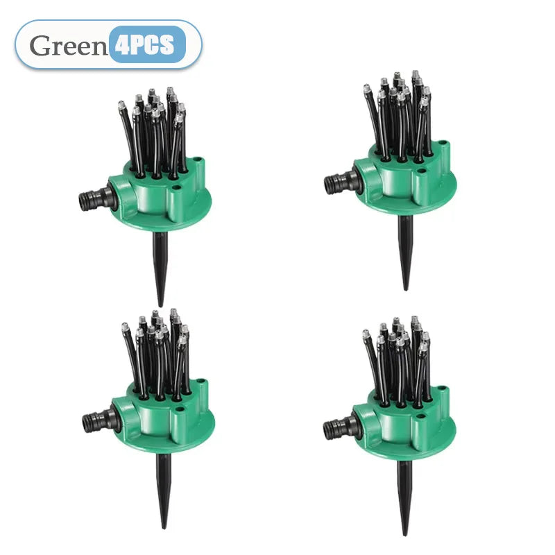 360 Degree Automatic Garden Sprinkler Lawn Rotary Nozzle With Wide Coverage WaterSaving Irrigation  8