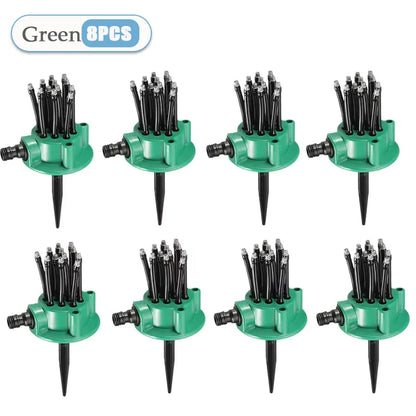 360 Degree Automatic Garden Sprinkler Lawn Rotary Nozzle With Wide Coverage WaterSaving Irrigation  9