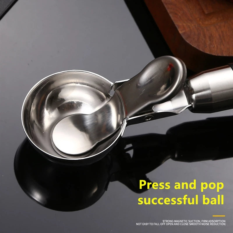 Premium Ice Cream Scoop Stainless Steel Trigger Spoon For Gelato Frozen Yogurt  Sundaes HeavyDuty N 1