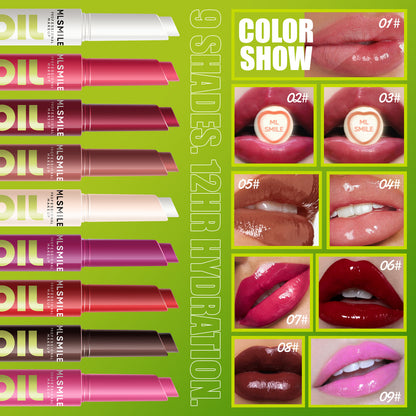 Multi-color Silky Click Lip Care Hydrating Lip Gloss, Radiant Mirror High Shine, Effortless Press, Long Lasting Sexy