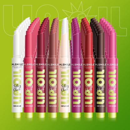 Multi-color Silky Click Lip Care Hydrating Lip Gloss, Radiant Mirror High Shine, Effortless Press, Long Lasting Sexy