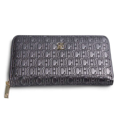Womens Solid Colour Long Wallet, Vintage Luxury Fashion Purse, Simple Niche Design Large Capacity Bag