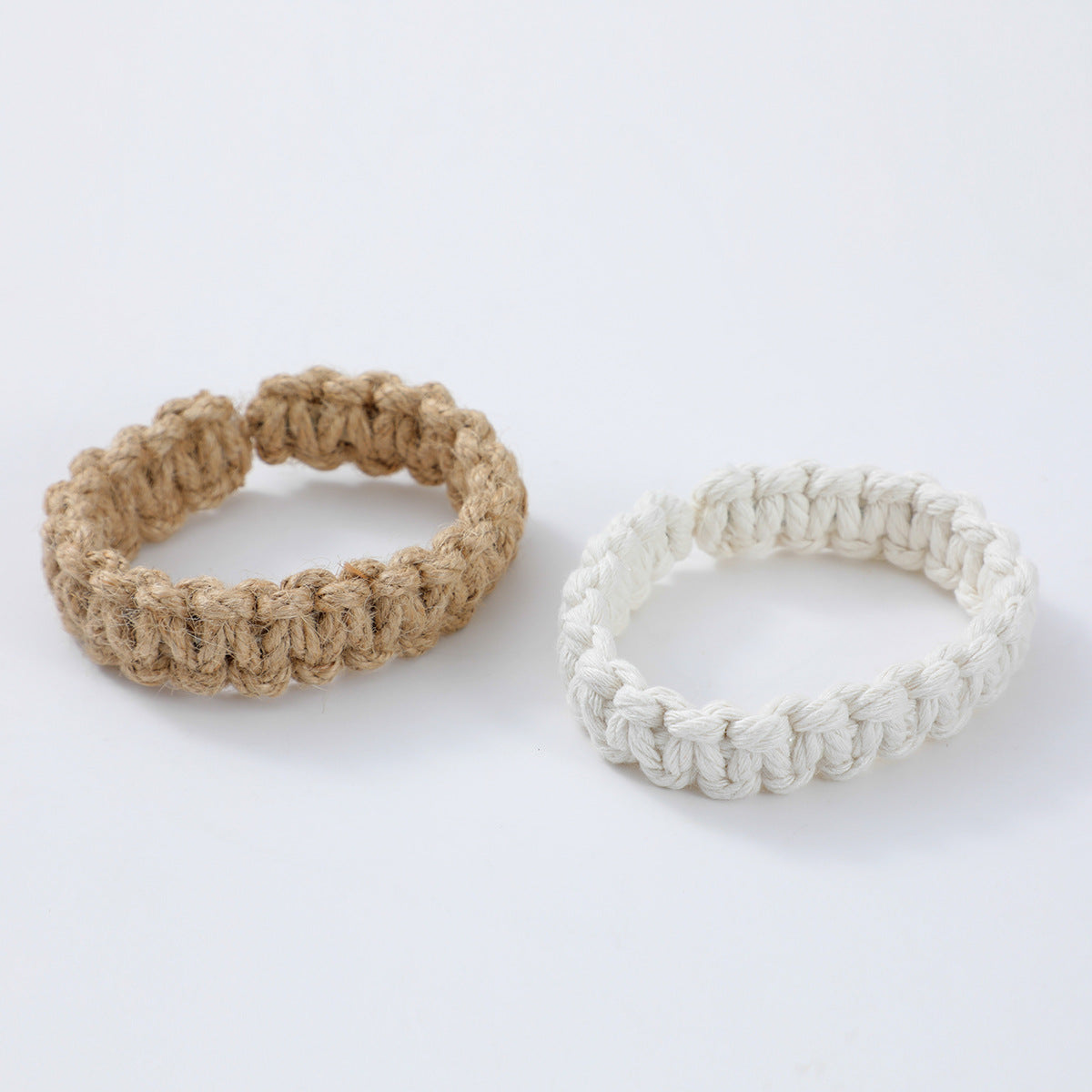 Handwoven Curtain Holders Retro Jute Curtain Tieback Holdback With Embrasse Rideau Strap For Boho H 4