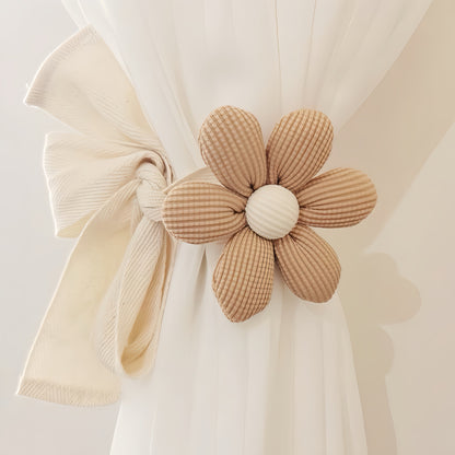 Handwoven Curtain Holders Retro Jute Curtain Tieback Holdback With Embrasse Rideau Strap For Boho H 8