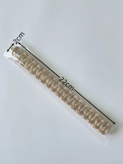 Handwoven Curtain Holders Retro Jute Curtain Tieback Holdback With Embrasse Rideau Strap For Boho H 12