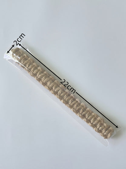 Handwoven Curtain Holders Retro Jute Curtain Tieback Holdback With Embrasse Rideau Strap For Boho H 14