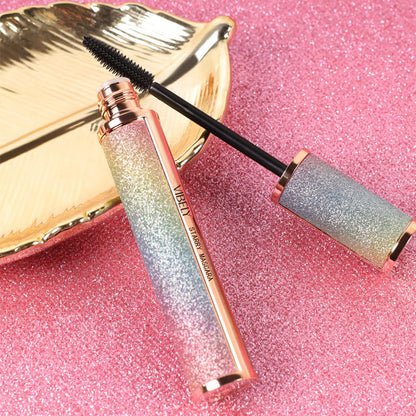 4D Brilliant Starry Sky Black Mascara Volumizing Curling Slim Thick Brush Waterproof Long Lasting N 5